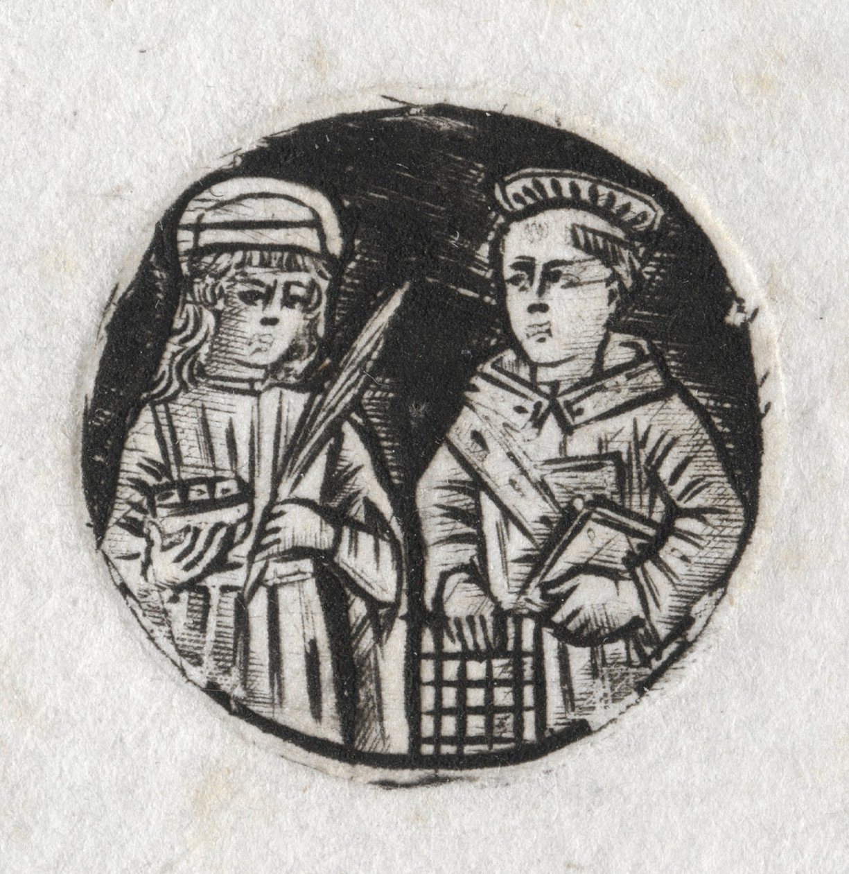 St. Laurentius und St. Lucia von Unbekannt