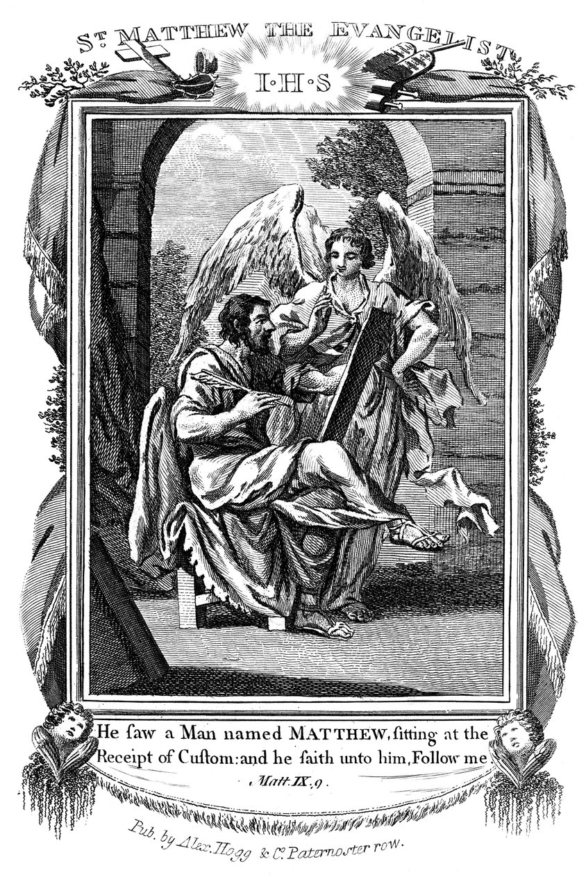 St. Matthäus der Evangelist, ca. 1808 von Unbekannt