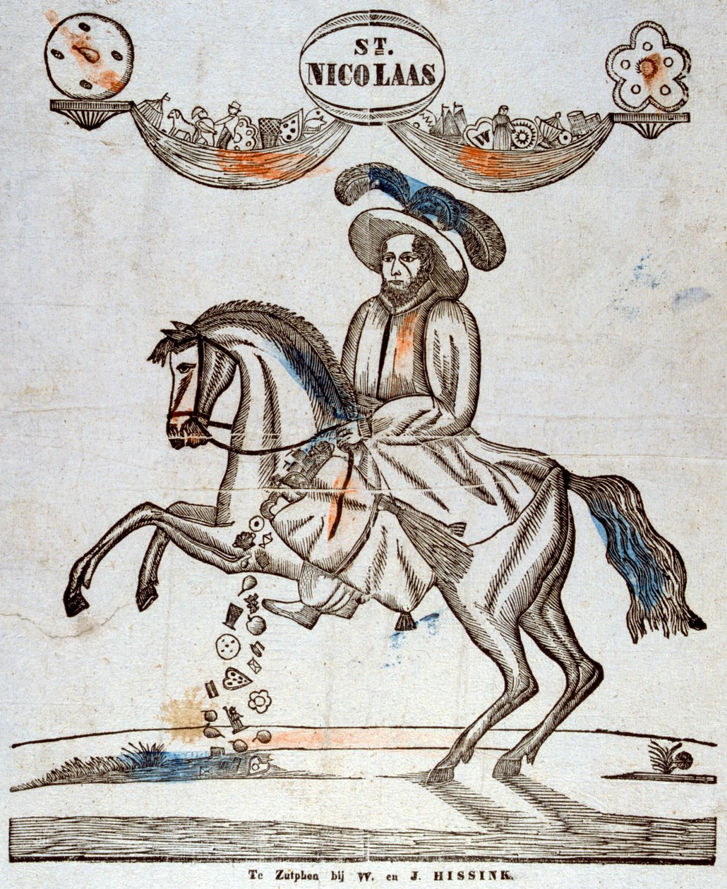 St. Nikolaus, 19. Jahrhundert von Unbekannt