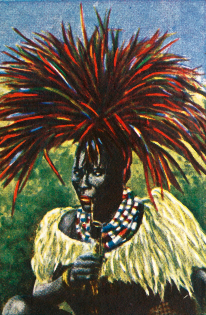 Swasi-Mann aus Südafrika, um 1928 von Unbekannt