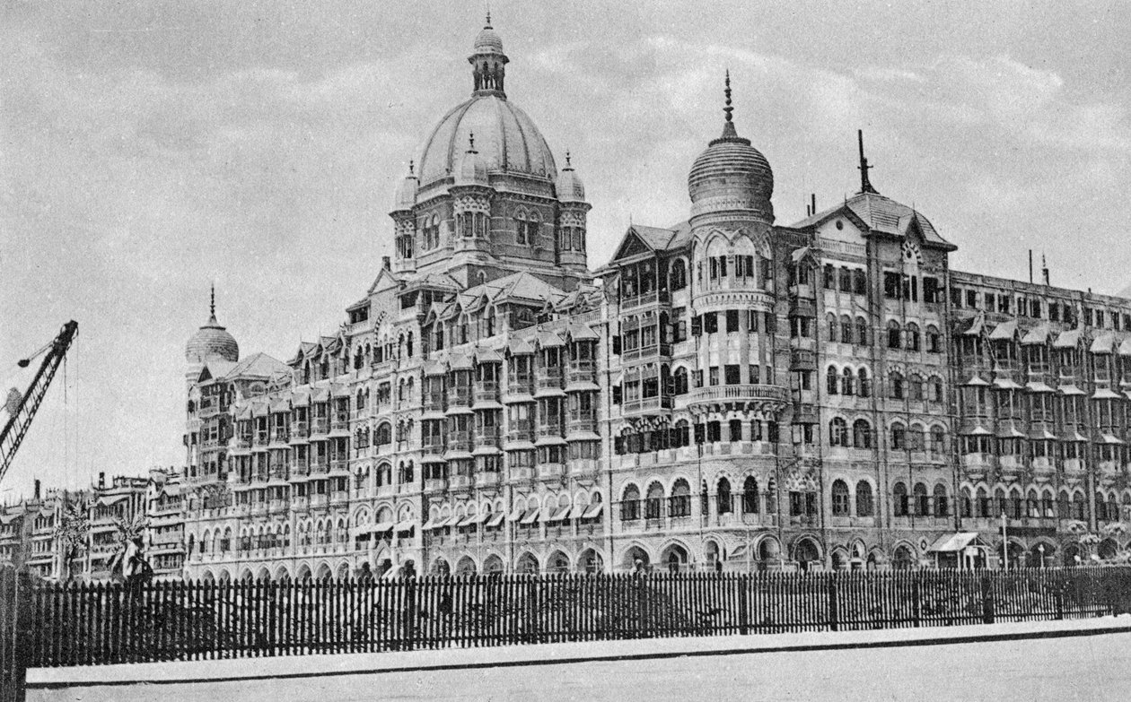 Taj Mahal Palace Hotel, Bombay, Indien, 20. Jahrhundert von Unbekannt
