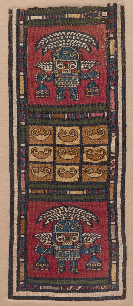 Wandteppichfragment, 700-1370er von Unbekannt