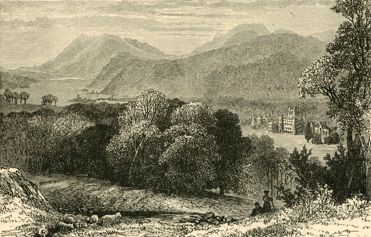 Taymouth Castle, 1898 von Unbekannt