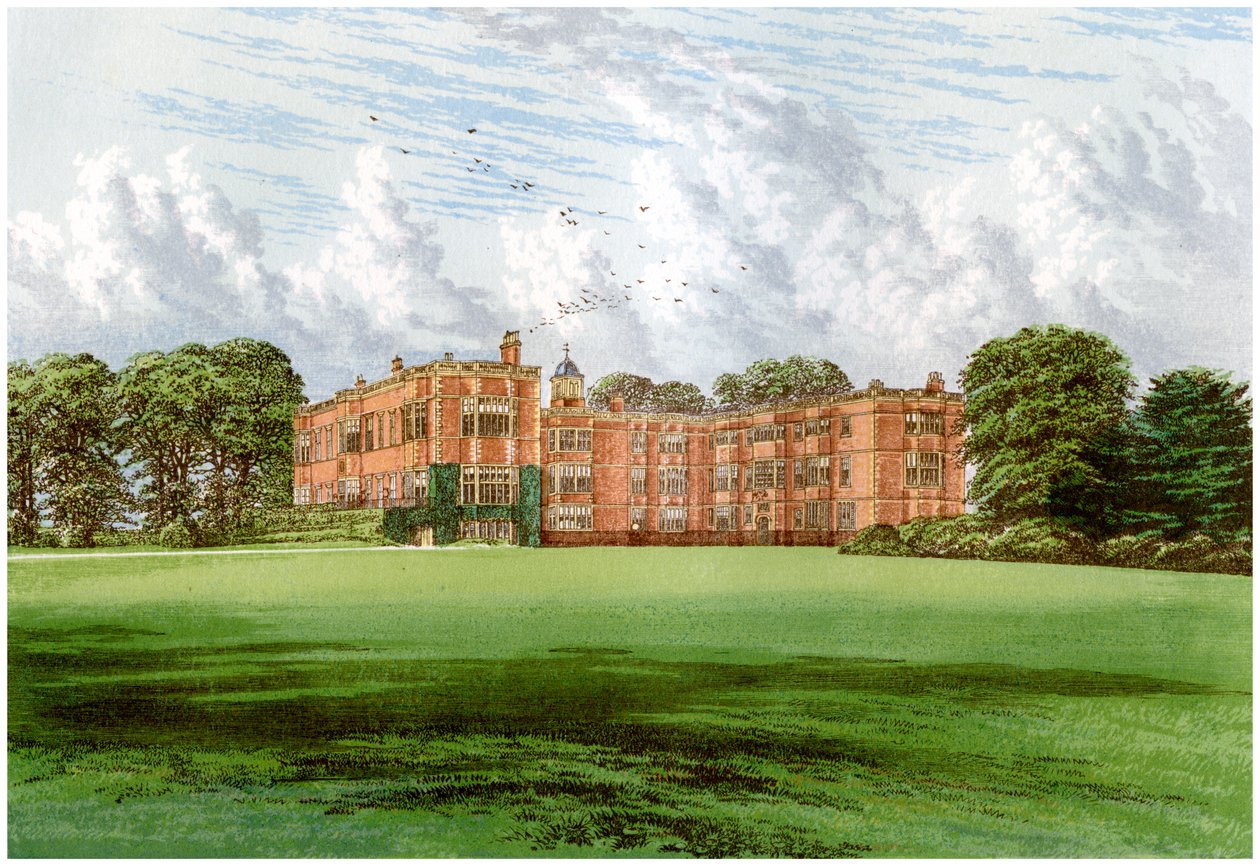 Temple Newsam, Heim der Familie Meynell-Ingram, um 1880 von Unbekannt