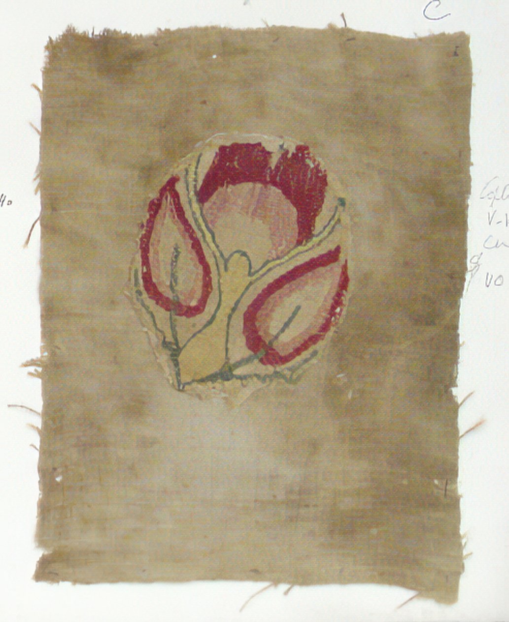 Textilfragment, koptisch, 5.-6. Jahrhundert von Unbekannt