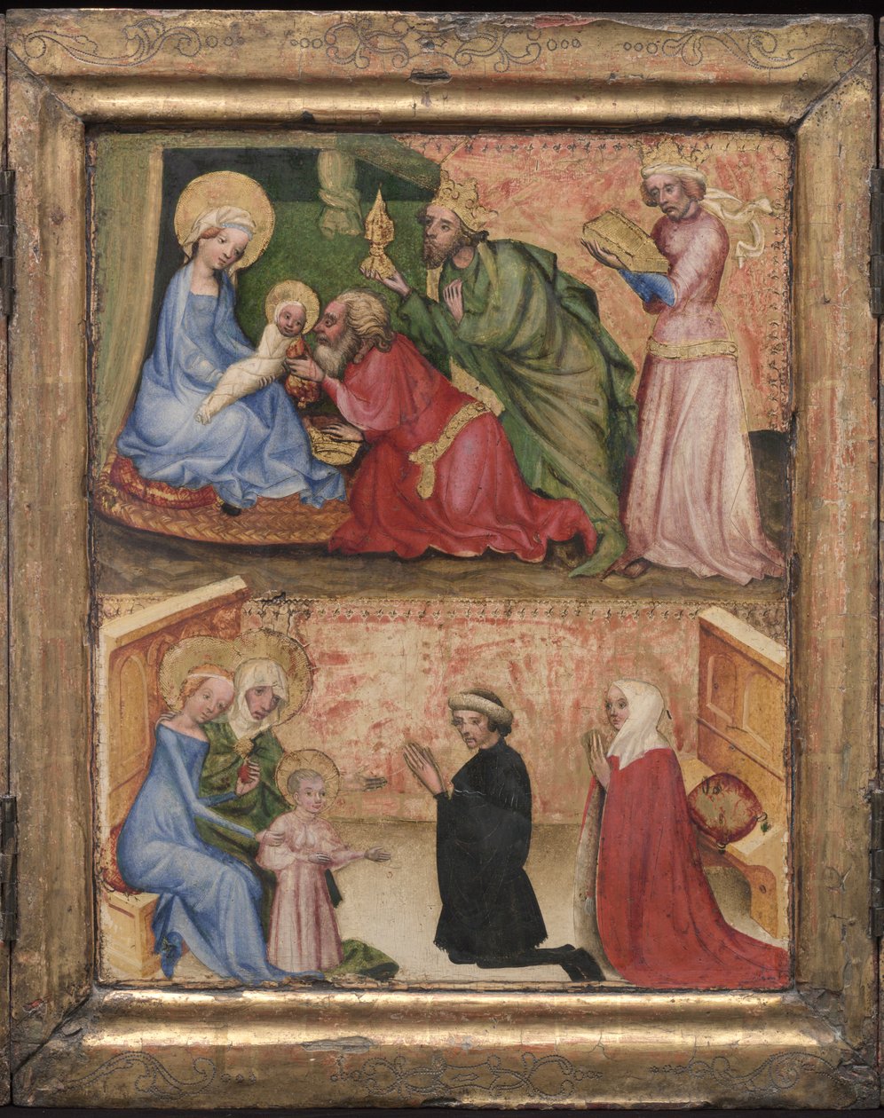 Die Anbetung der Heiligen Drei Könige, ca. 1424 von Unbekannt