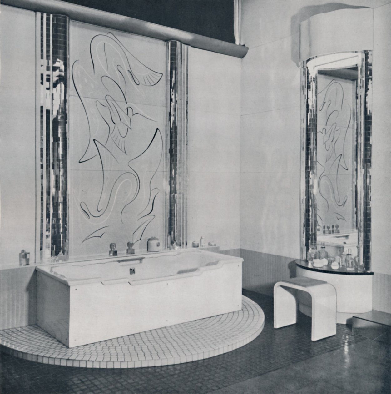 Das Badezimmer, 1940 von Unbekannt