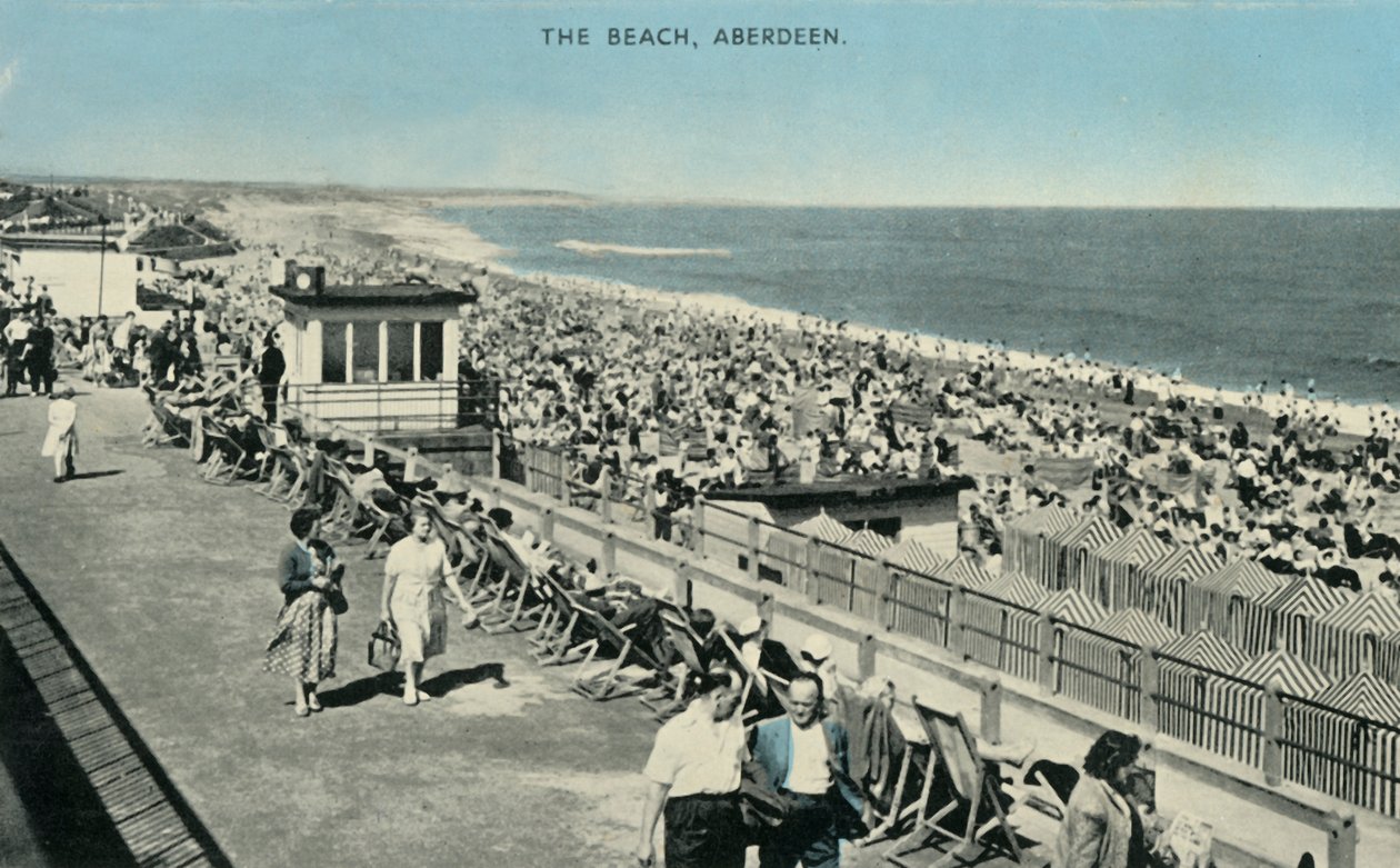 Der Strand, Aberdeen von Unbekannt