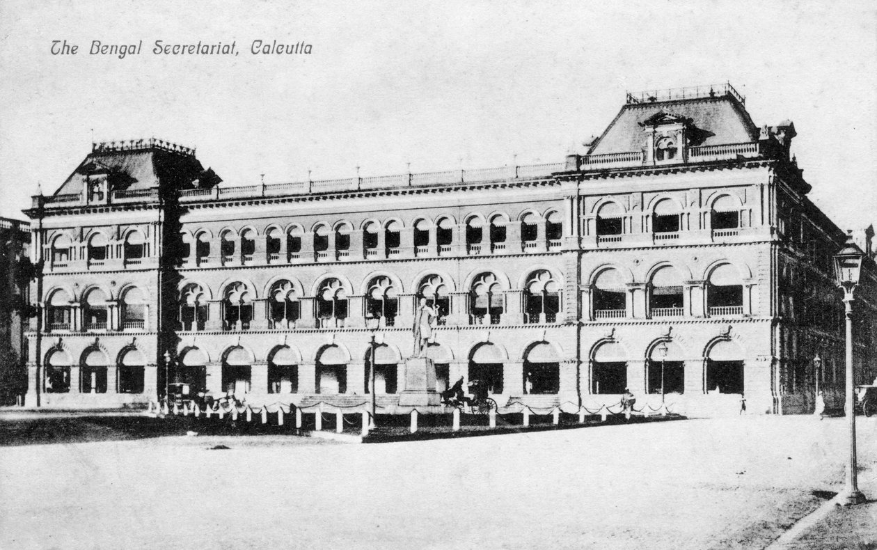 Das Bengalische Sekretariat, Kalkutta, Indien von Unbekannt