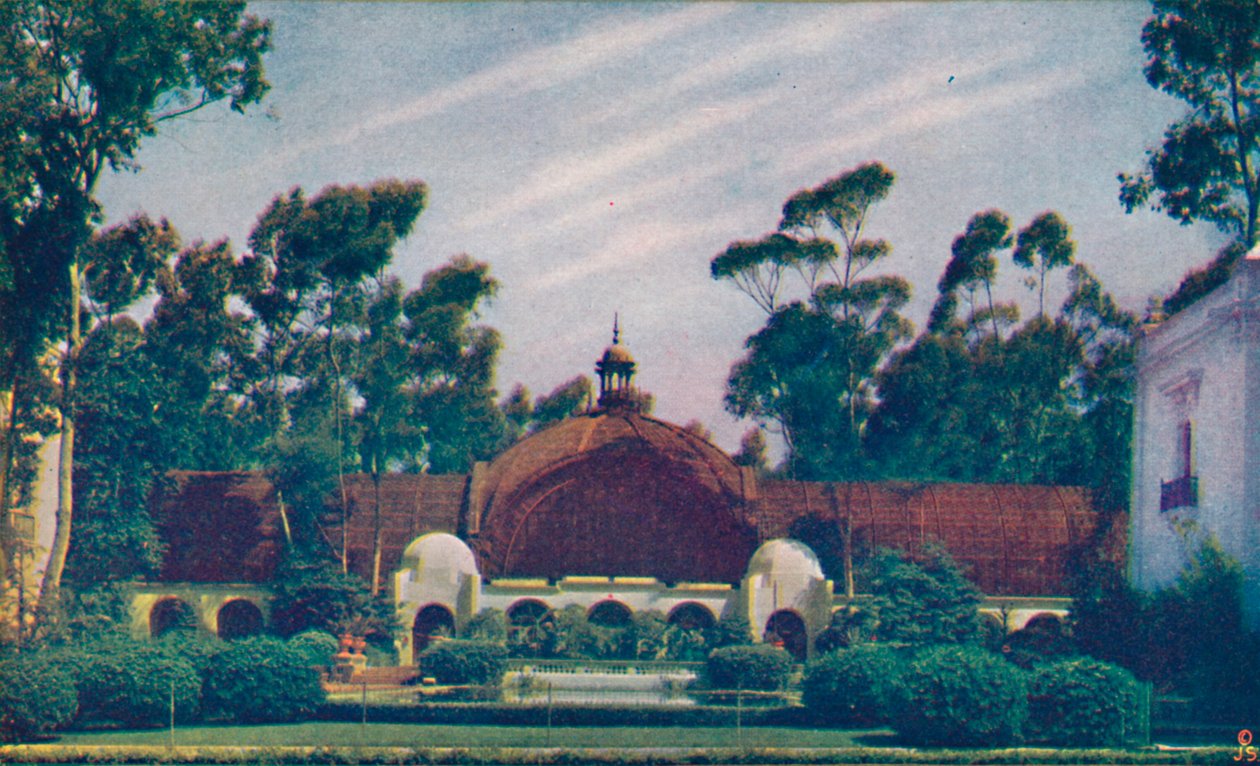 Das Botanische Gebäude, ca. 1935 von Unbekannt
