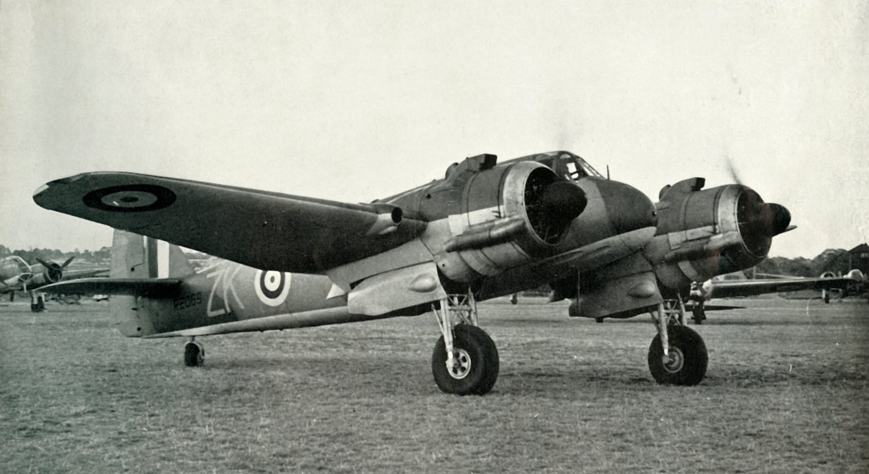 Der Bristol Beaufighter von Unbekannt