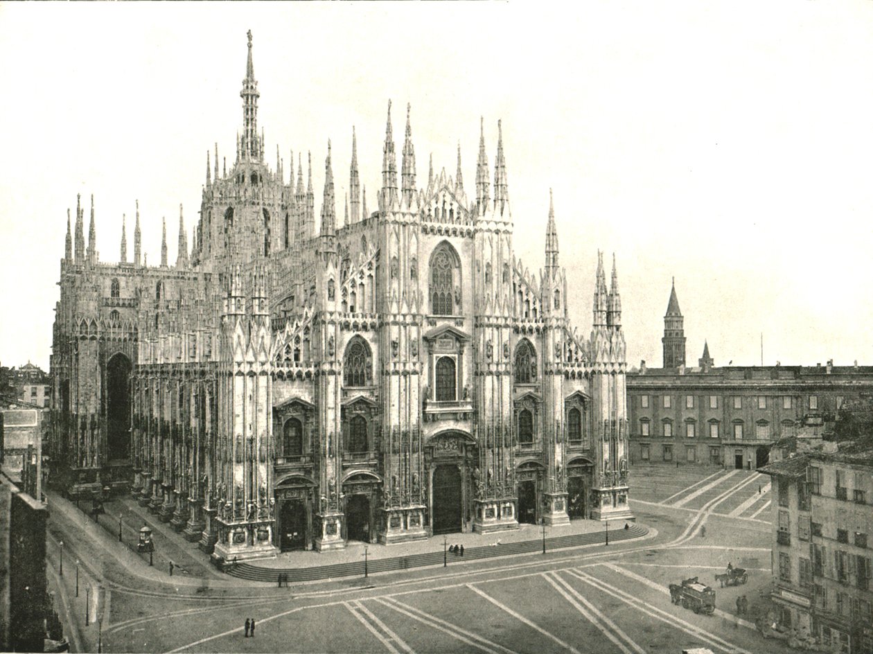 Der Dom, Mailand, Italien, 1895 von Unbekannt