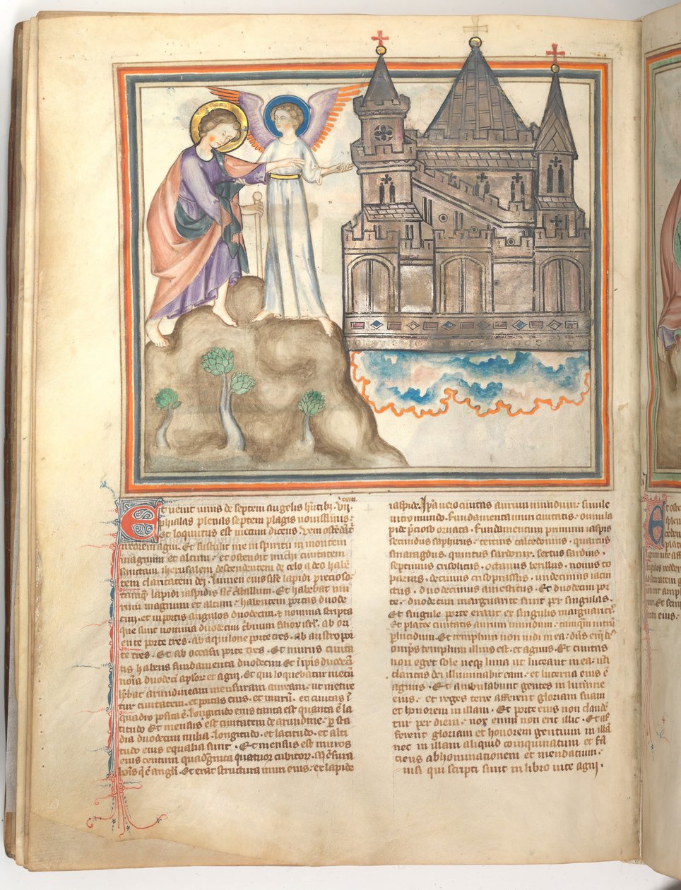 Die Apokalypse der Klöster, ca. 1330 von Unbekannt