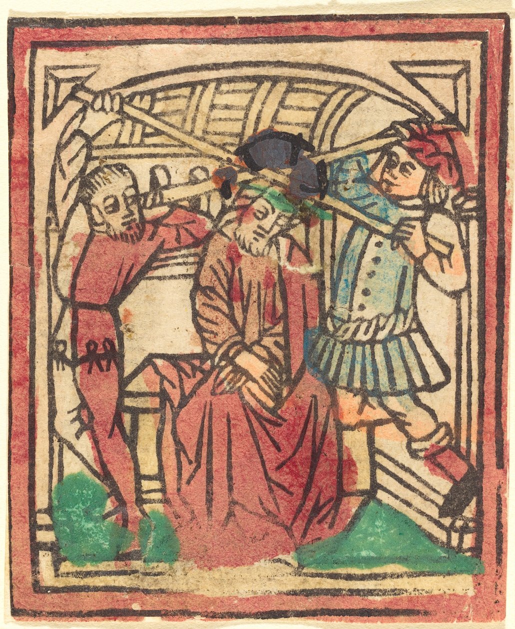 Die Krönung mit Dornen von Unbekannt