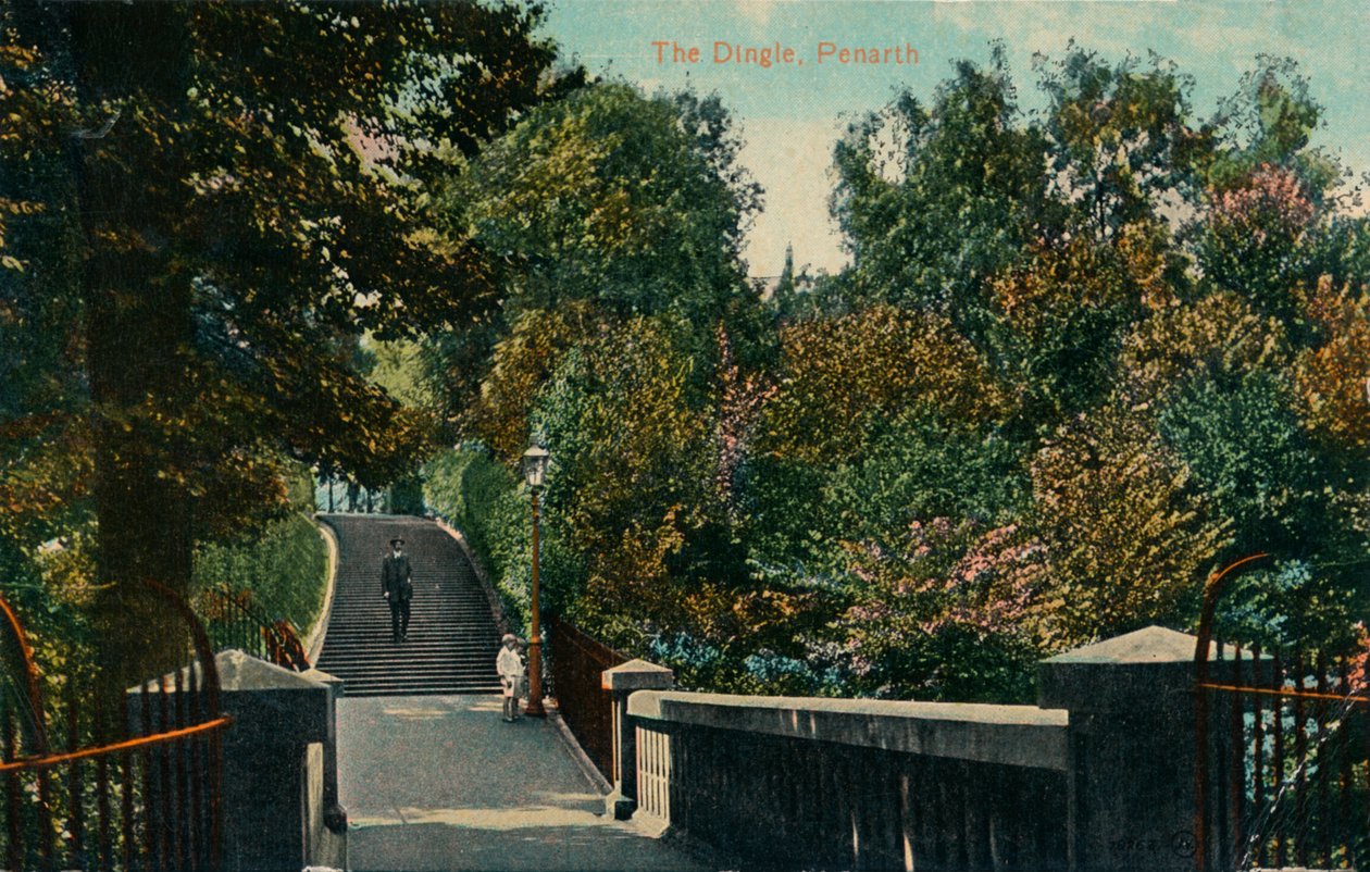 The Dingle, Penarth, Glamorgan, ca. 1905 von Unbekannt