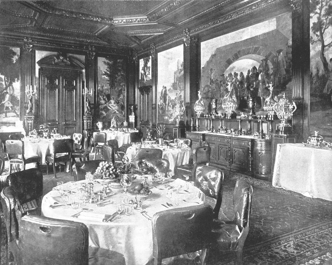 Der Speisesaal in Sandringham, Norfolk, 1894 von Unbekannt