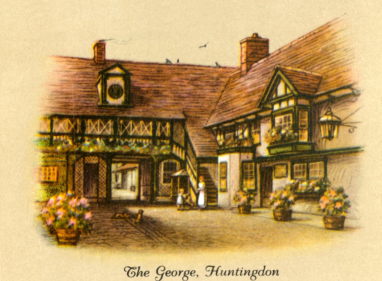 The George, Huntingdon, 1936 von Unbekannt