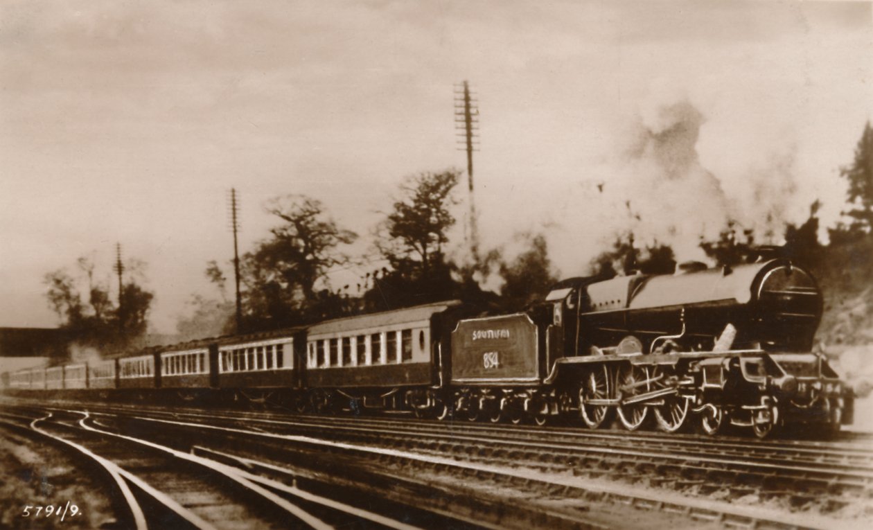 The Golden Arrow Service, Southern Railway, um 1930 von Unbekannt