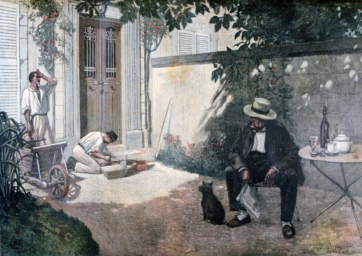 Der gute Bourgeois, 1893 von Unbekannt