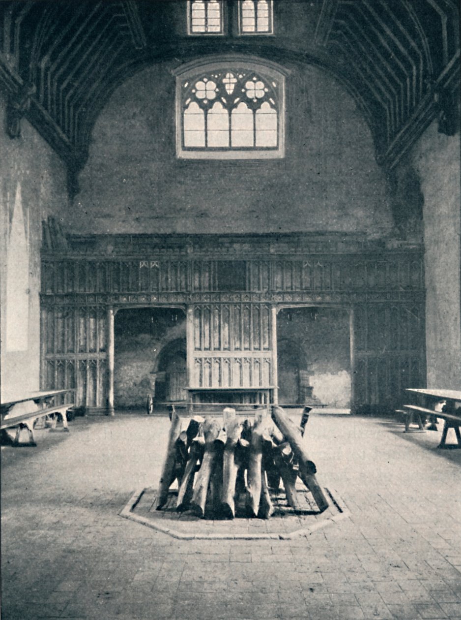 Die Halle, Pennhurst Place, Kent, 1903 von Unbekannt