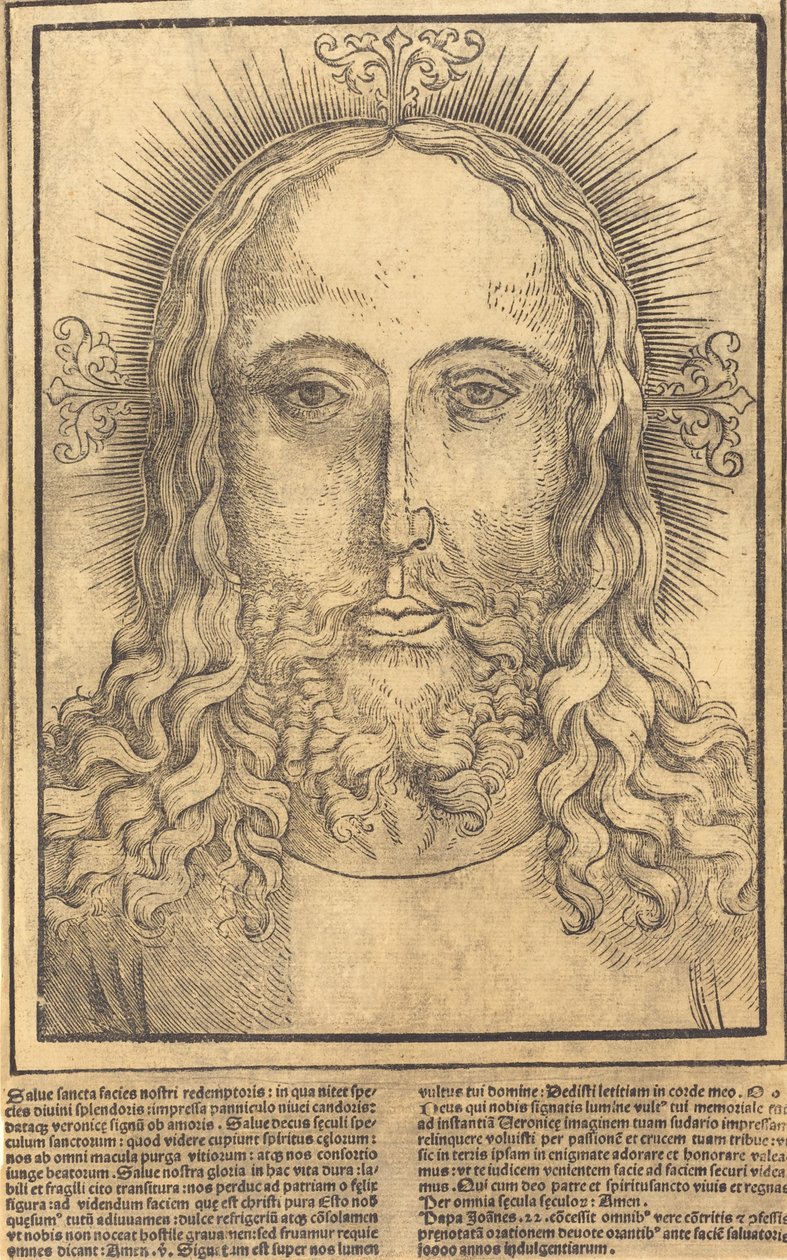 Der Kopf Christi von Unbekannt