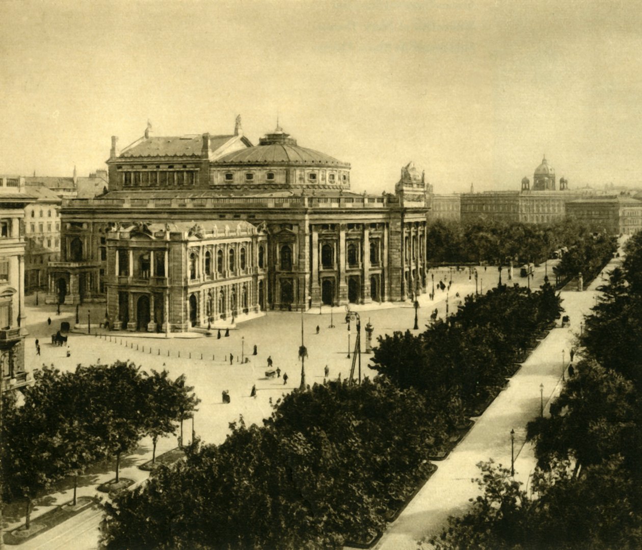 Das Kaiserliche Hoftheater, Wien, Österreich, um 1935 von Unbekannt