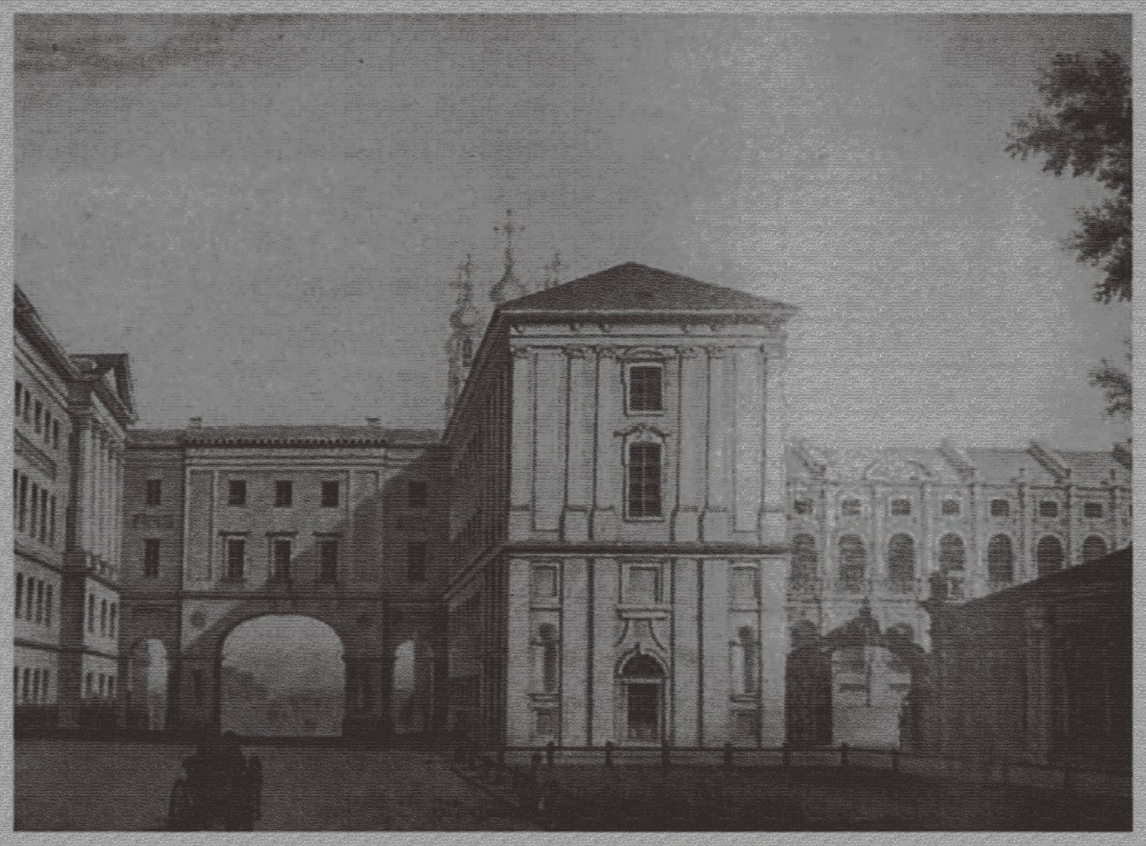 Das Kaiserliche Lyzeum in Zarskoje Selo, 1822 von Unbekannt