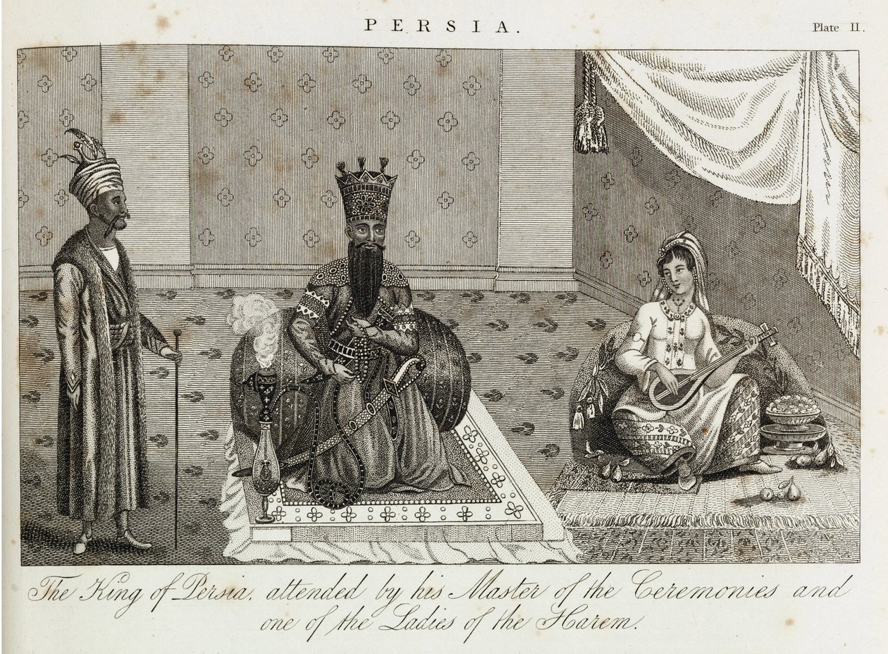 Der König von Persien, ca. 1810-1829 von Unbekannt
