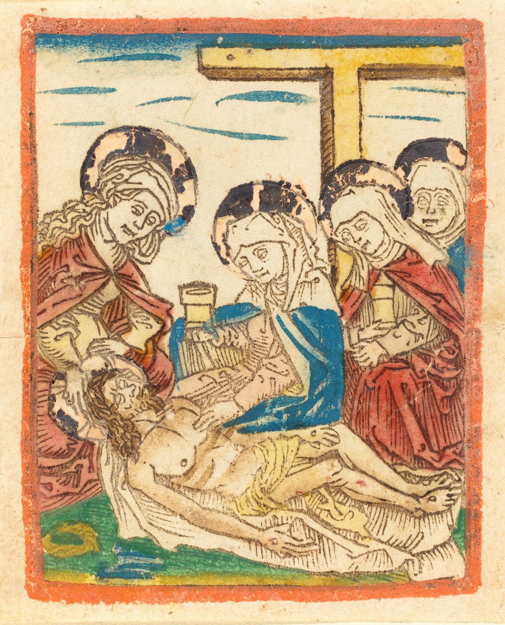 Die Klage, ca. 1480-1490 von Unbekannt