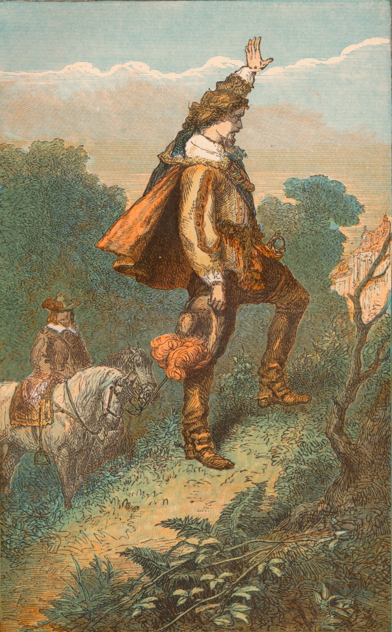 Der letzte Blick auf das Zuhause, 1633-1701, ca. 1910 von Unbekannt