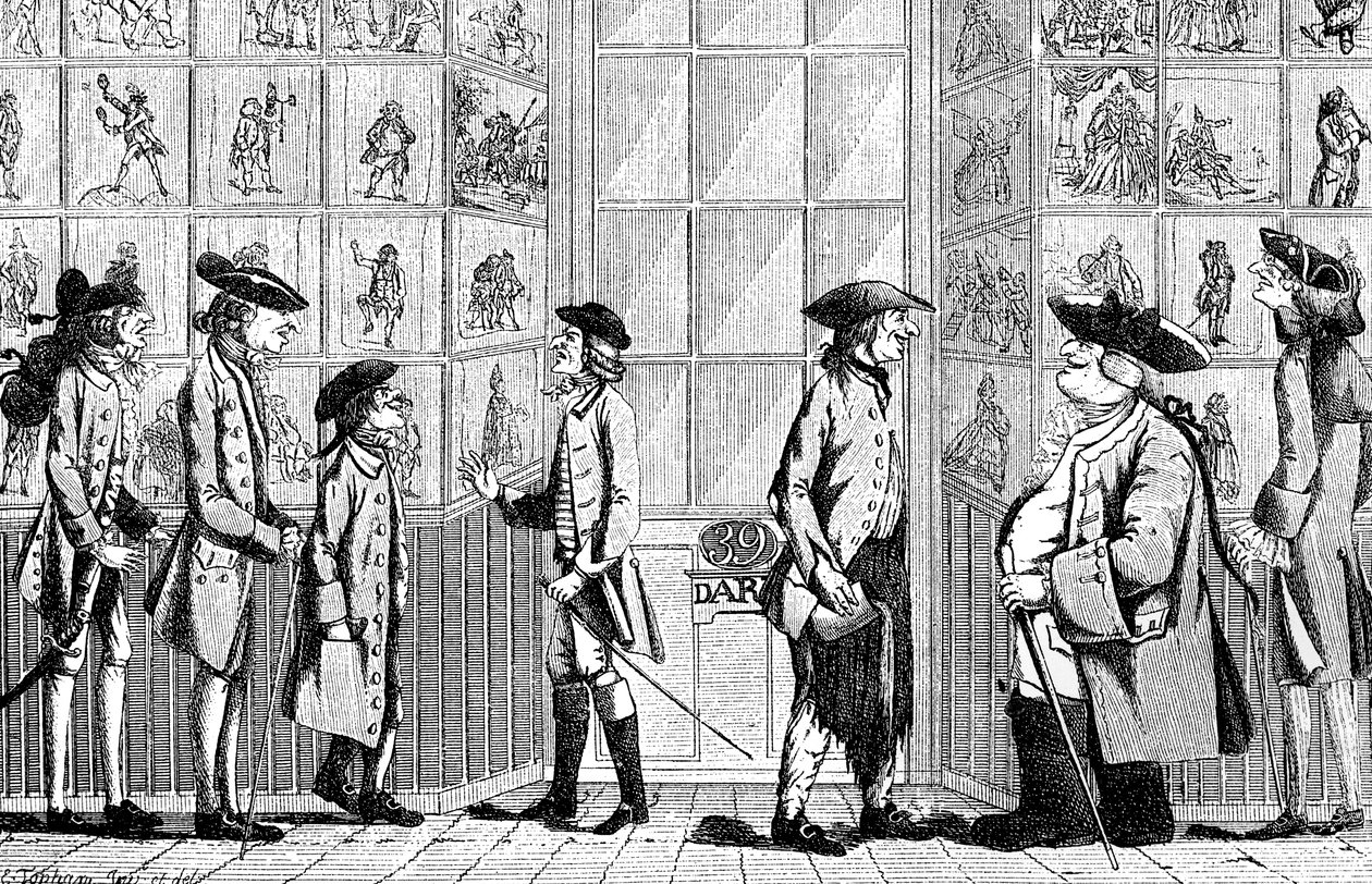 Der Macaroni-Druckladen von Unbekannt