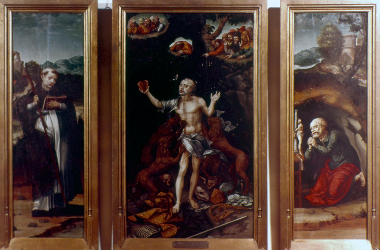 Das Martyrium des Heiligen Ignatius, 16. Jahrhundert von Unbekannt