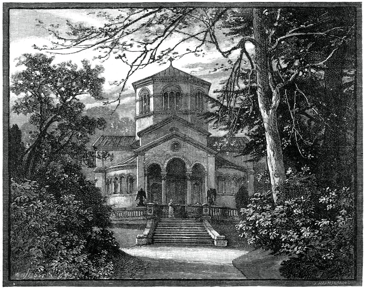 Das Mausoleum, Frogmore, 1900 von Unbekannt