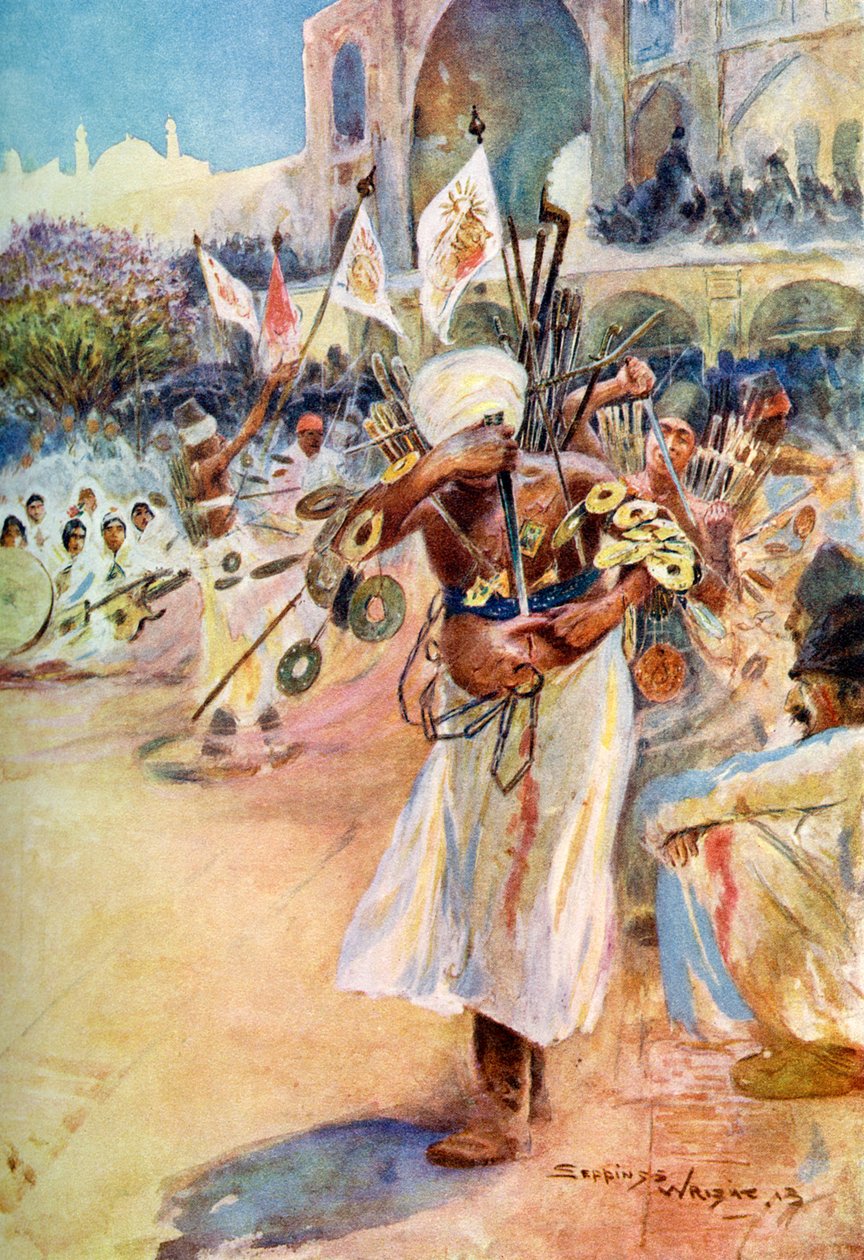 Das Muharram-Fest, Persien von Unbekannt