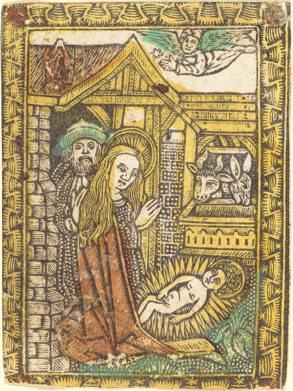 Die Geburt Christi, ca. 1470-1480 von Unbekannt