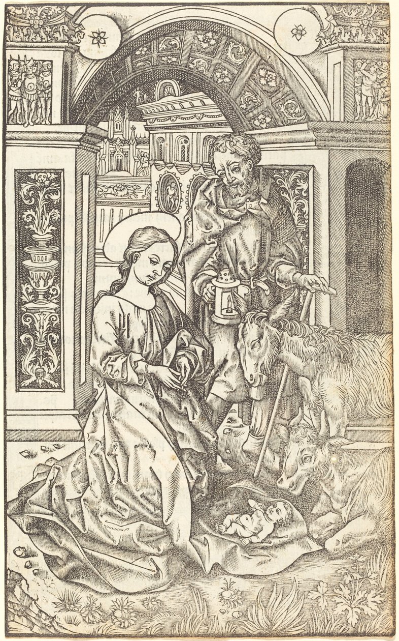 Die Geburt Christi von Unbekannt