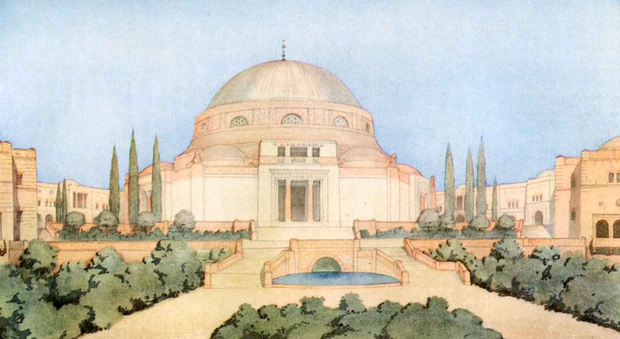 Die Neue Universität, Jerusalem, Israel, 1926 von Unbekannt
