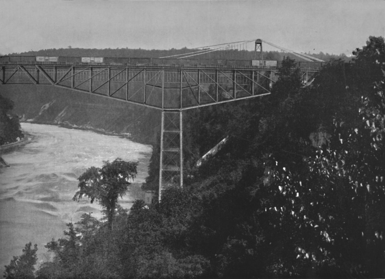 Die Niagara-Kranzbrücke von Unbekannt