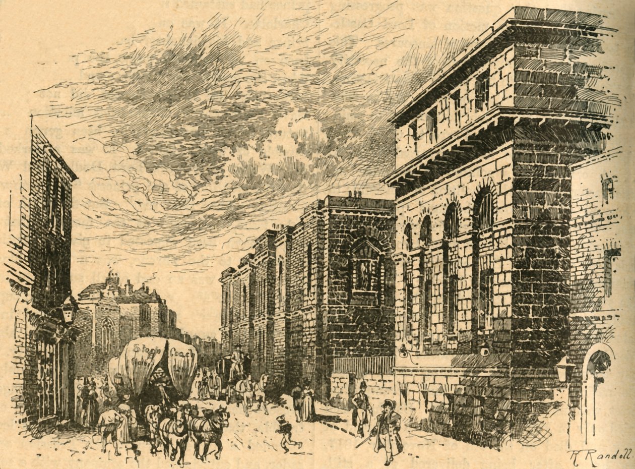 Das Old Bailey, London von Unbekannt