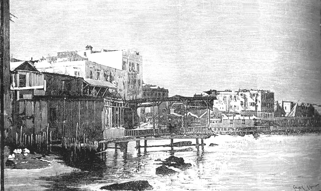 Der alte Hafen, Alexandria, ca. 1882 von Unbekannt