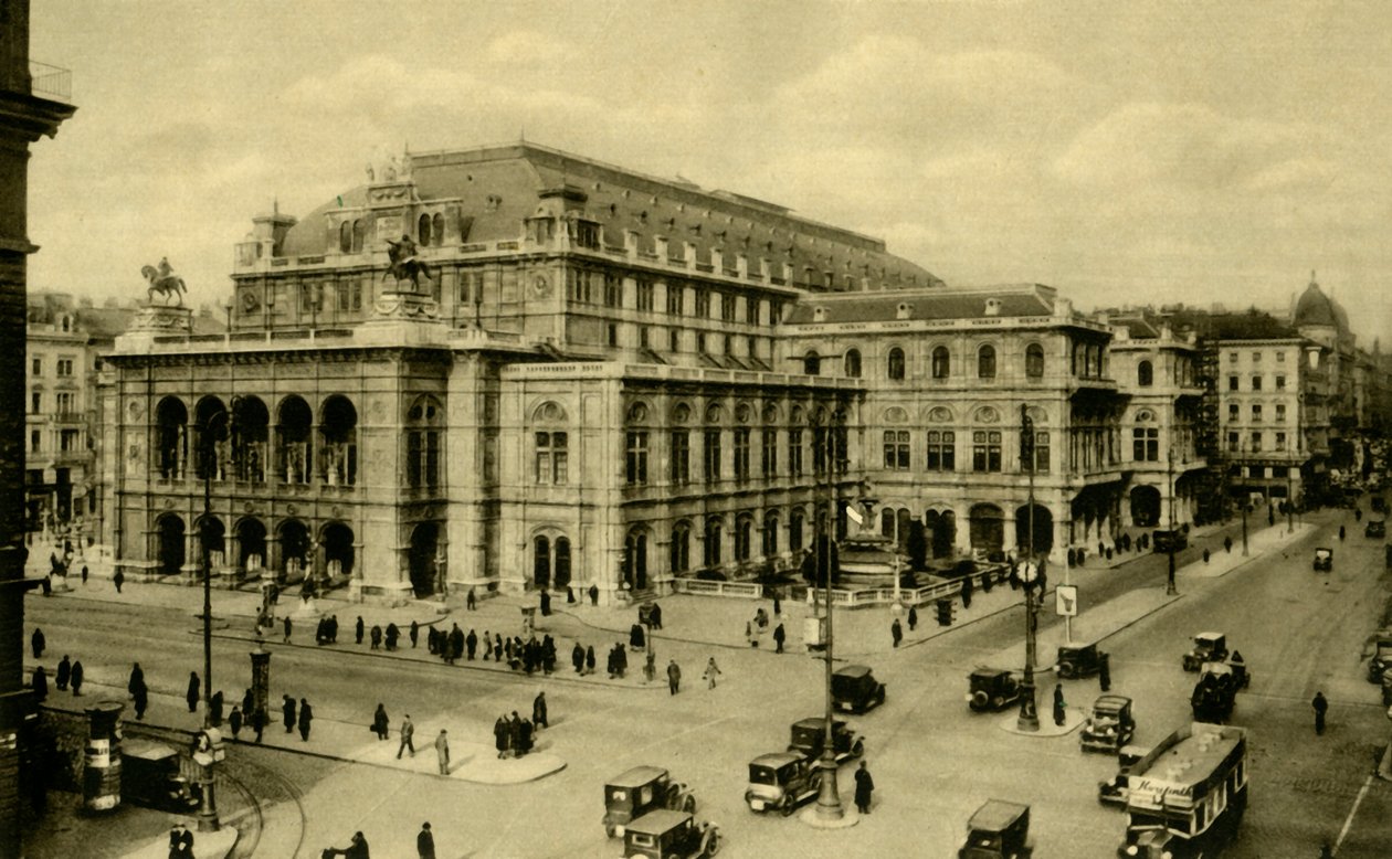 Das Opernhaus, Wien, Österreich, ca. 1935 von Unbekannt