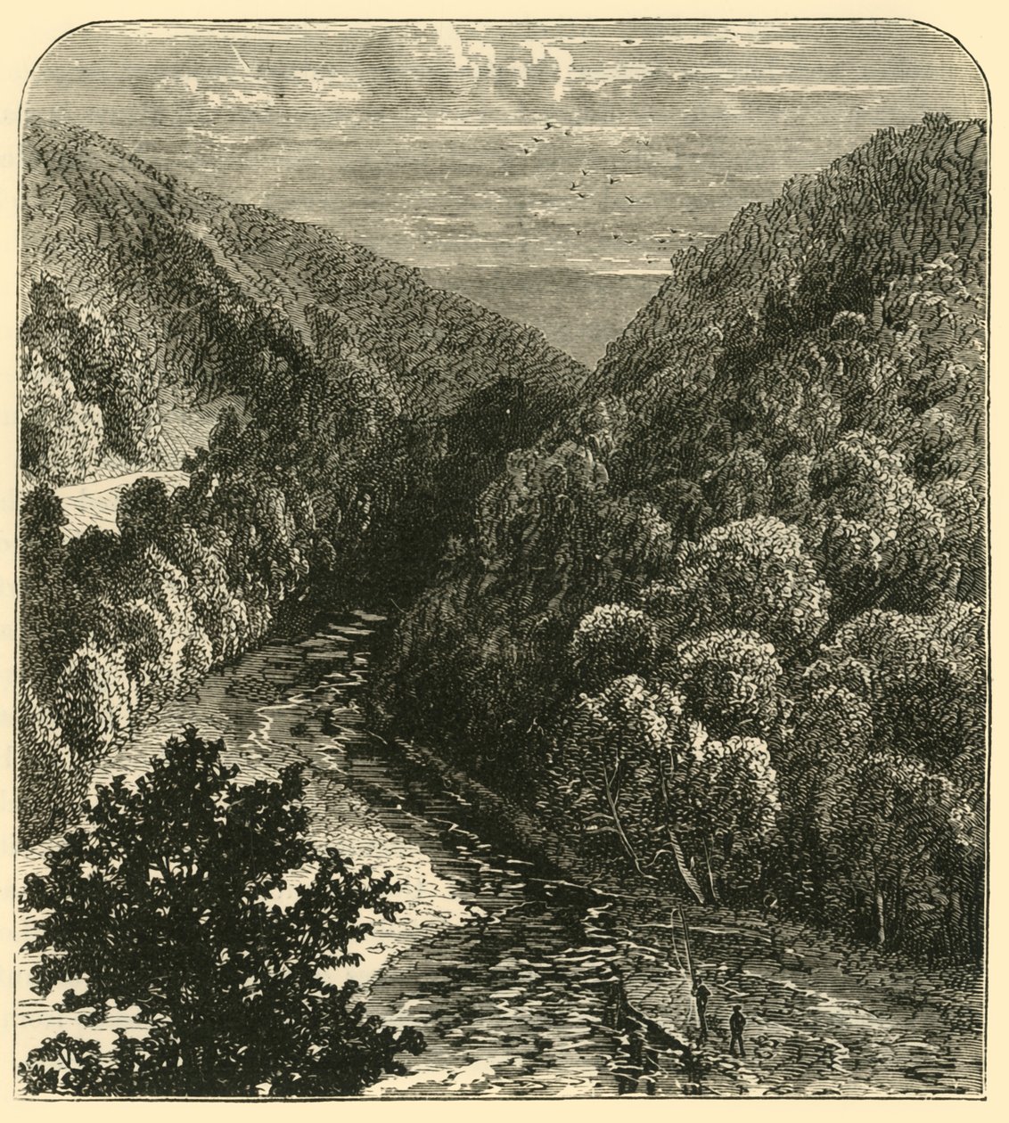 Der Pass von Killiecrankie, 1898 von Unbekannt