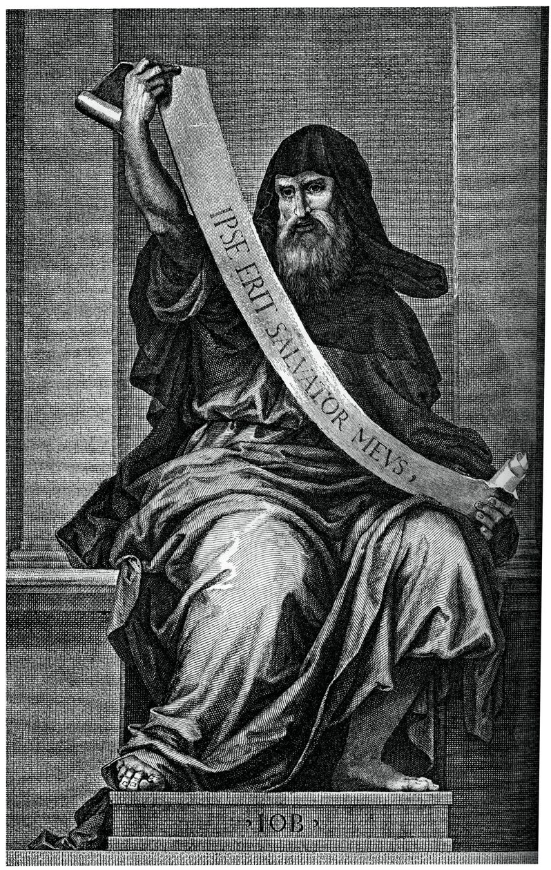 Der Patriarch Hiob, 15. Jahrhundert, 1870 von Unbekannt