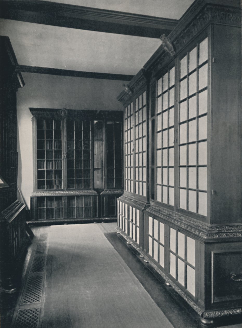 Die Pepys-Bibliothek, Magdalene College, Cambridge, 1928 von Unbekannt