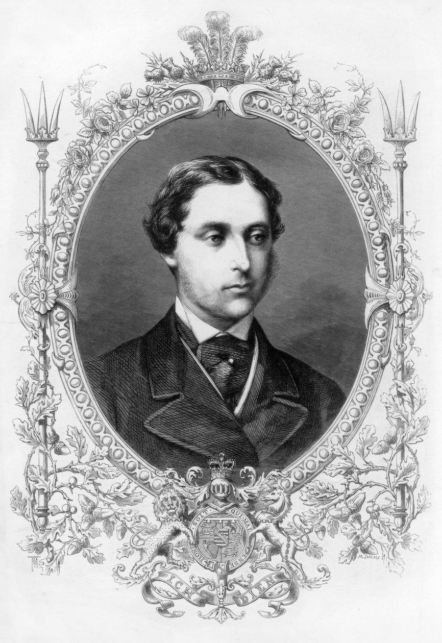 Der Prinz von Wales, 1862 von Unbekannt
