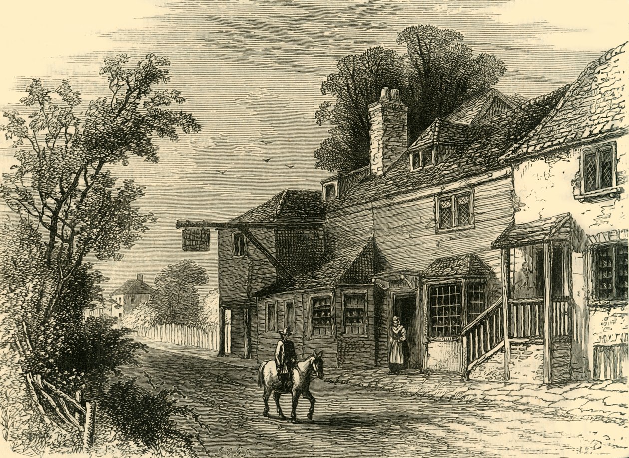 Der Rosmarinzweig im Jahr 1800, ca. 1878 von Unbekannt
