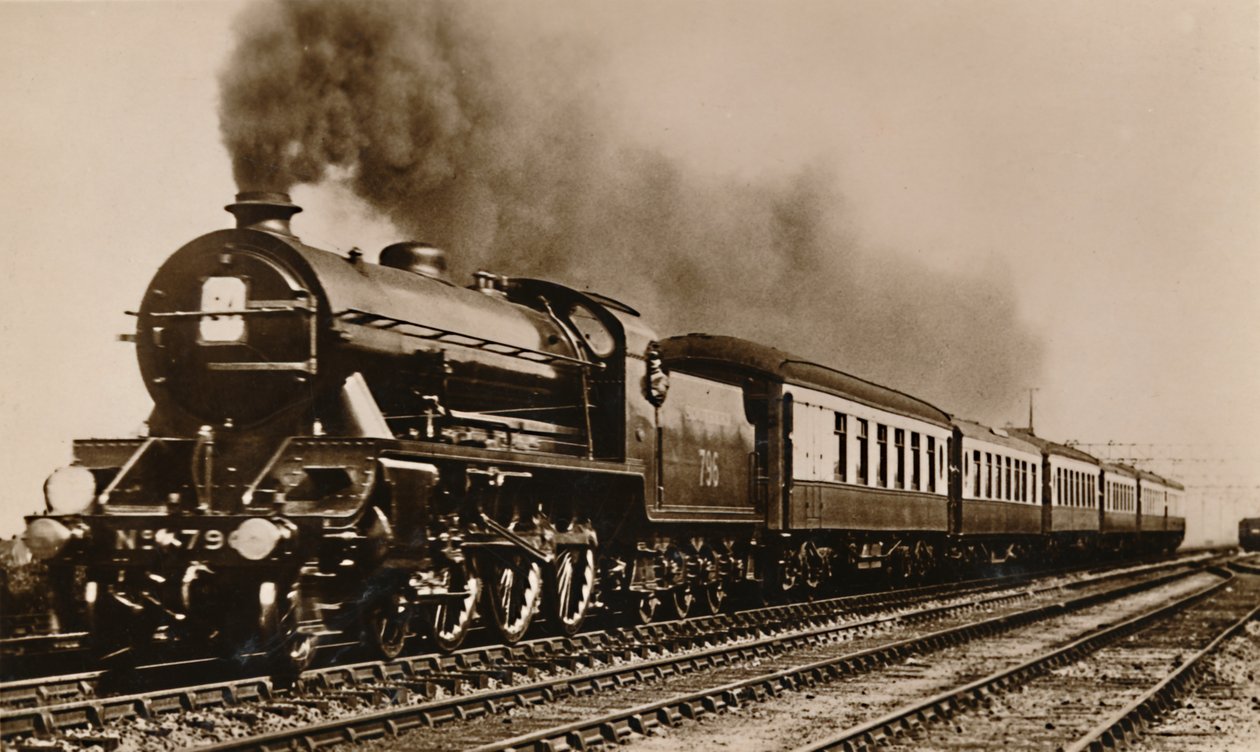 Der S.R. Southern Belle Pullman Express, ca. 1930er Jahre von Unbekannt