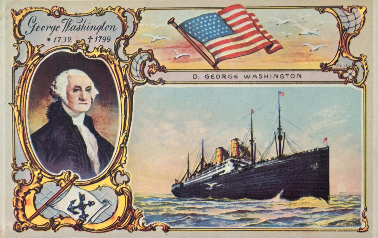 Die SS George Washington von Unbekannt