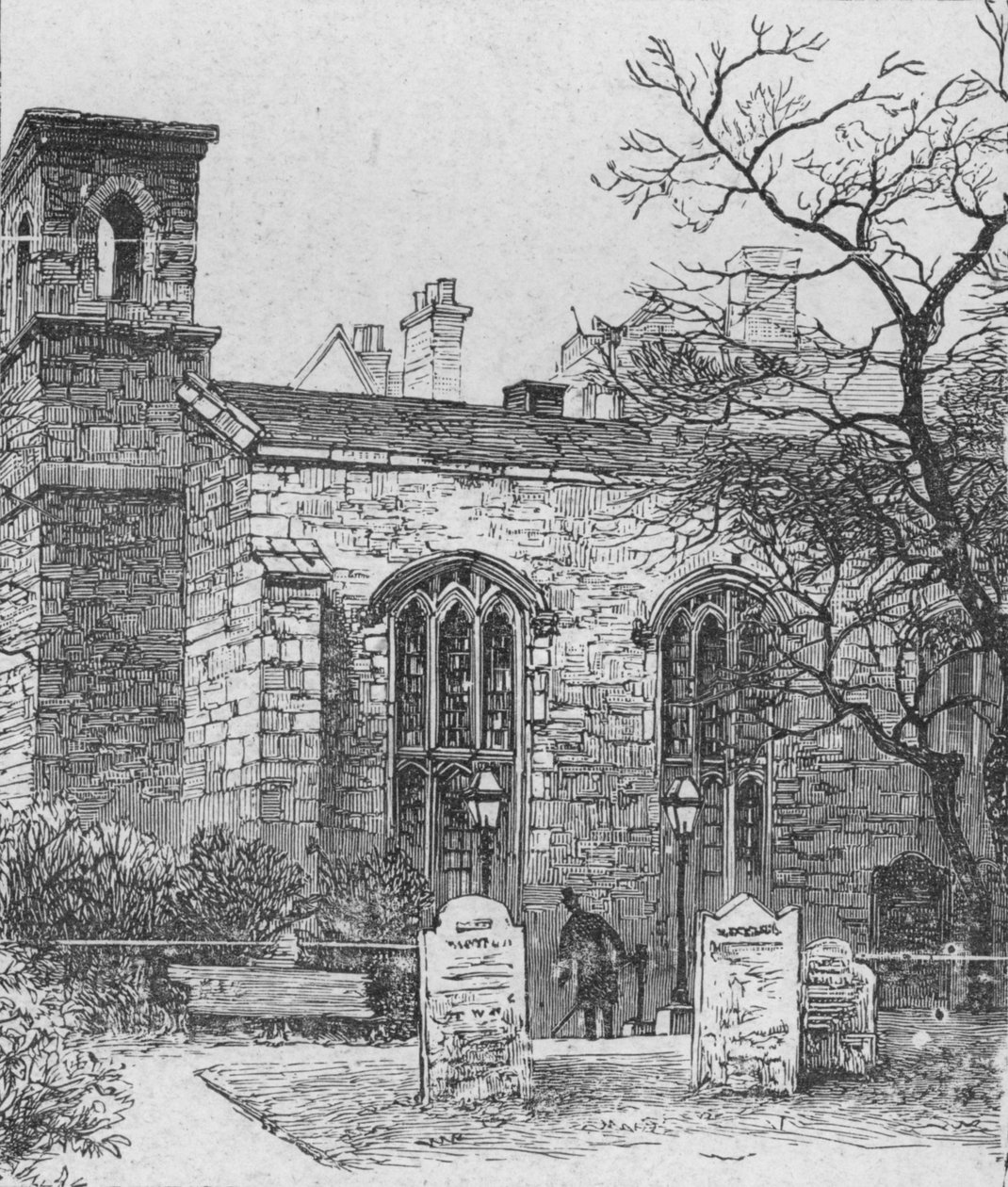 Die Savoy-Kapelle, 1890 von Unbekannt