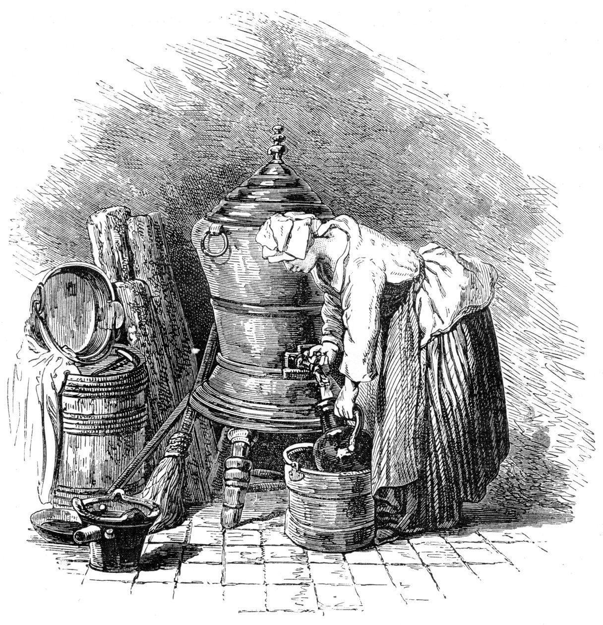 Der Diener, 1885 von Unbekannt